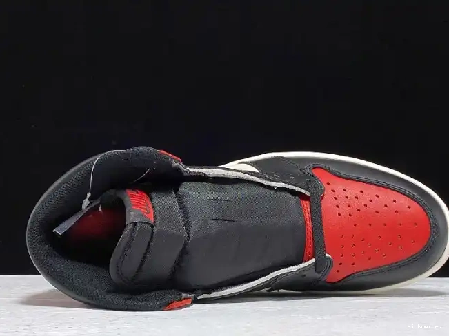 Rep Kickmax Air 555088-610 Bred Toe OG 1 High Jordan Retro 0611
